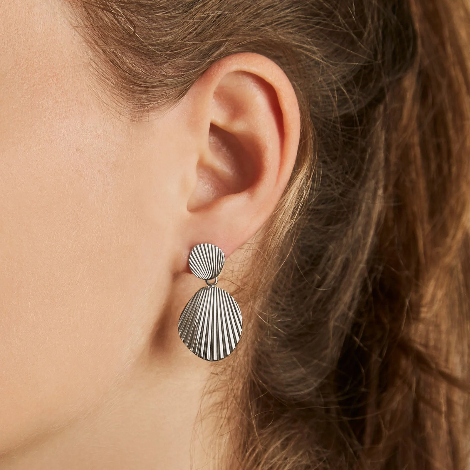 Boucles d'oreilles coquillage - Image 5