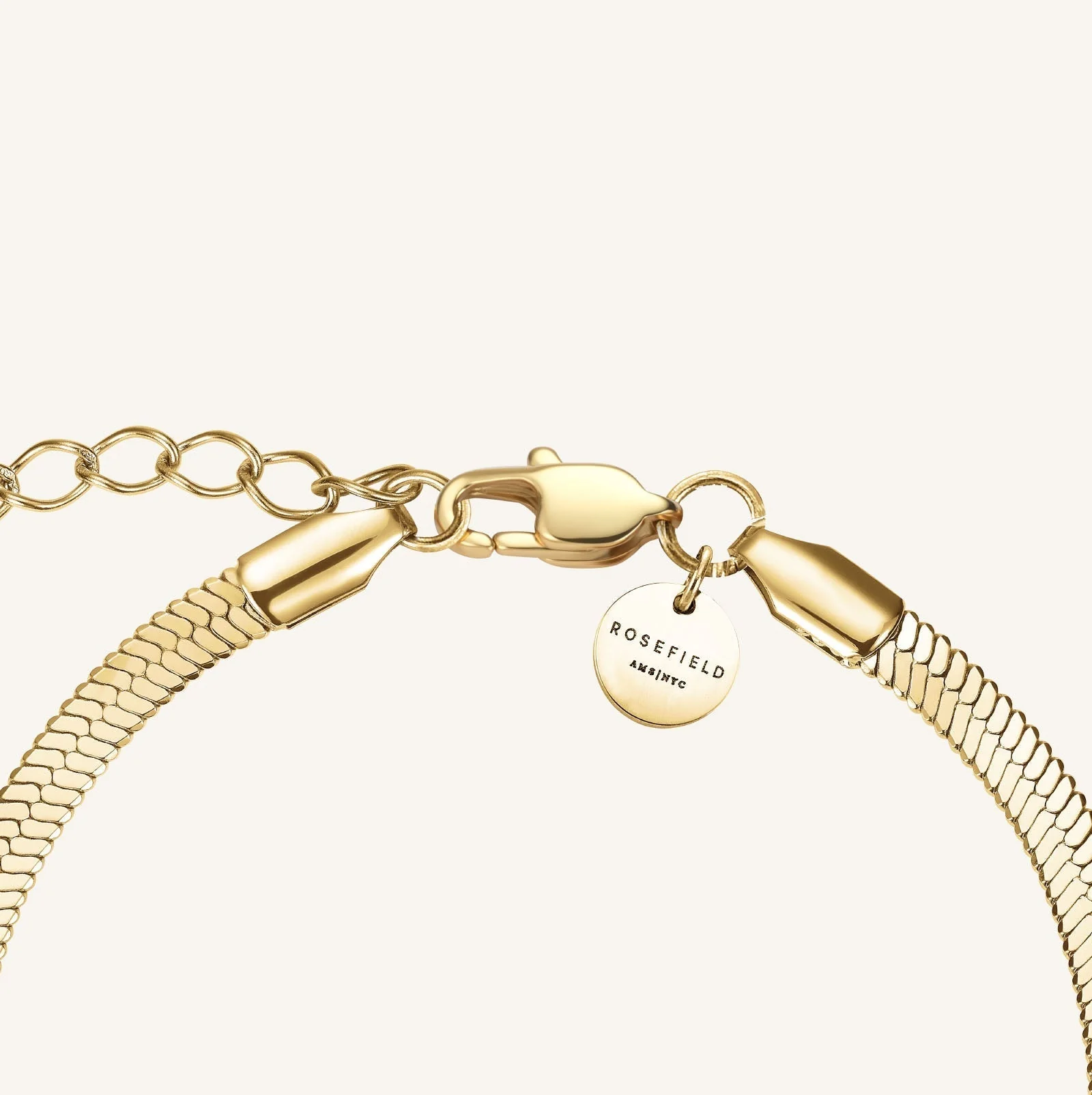 Bracelet Chaîne Serpend Et Cœur - Image 4