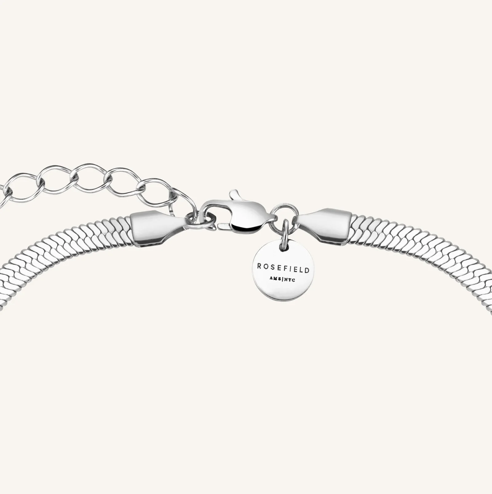 Ras Du Cou Chaîne Serpend Et Cœur Argent - Image 5