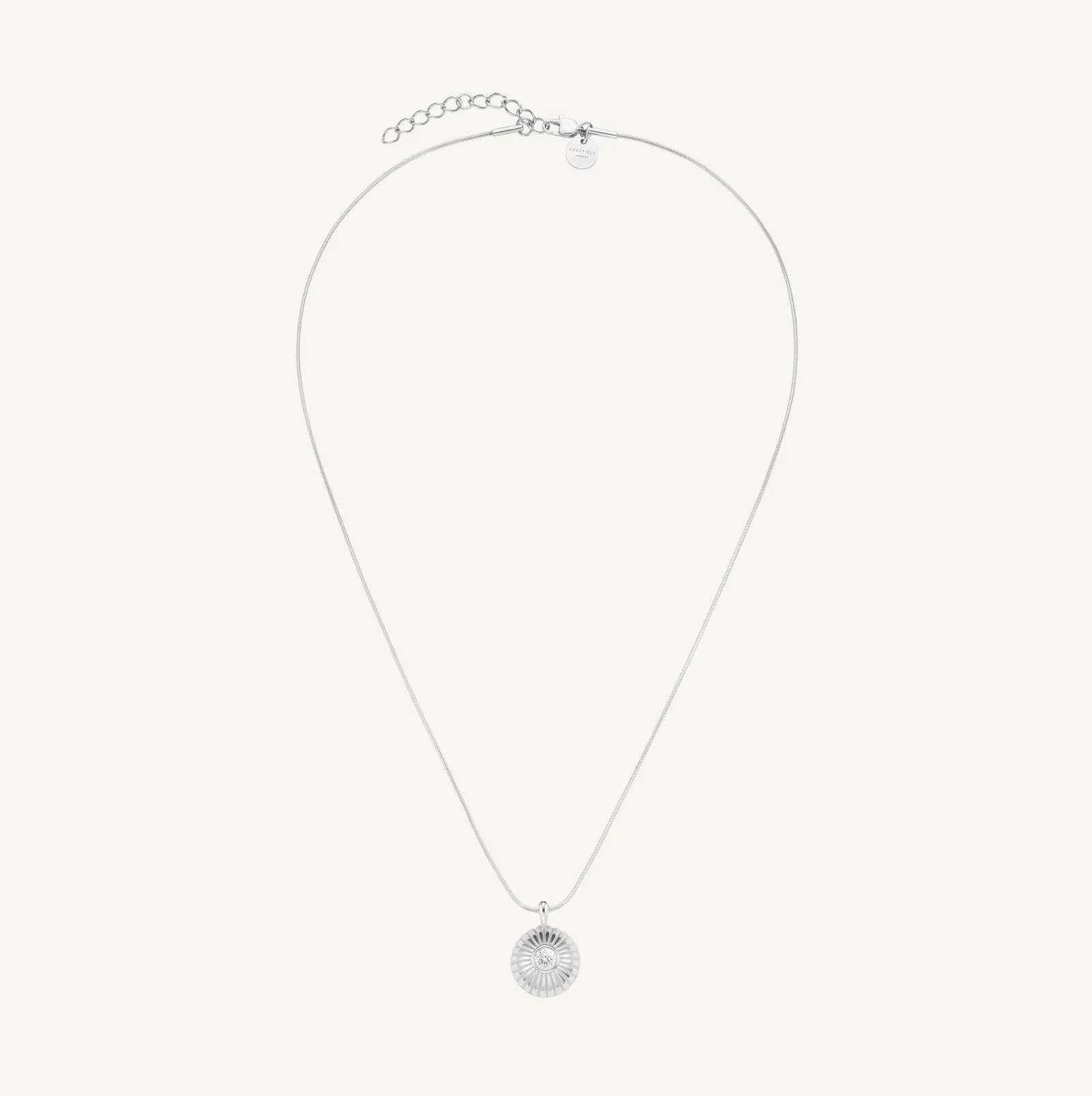 Collier Rond Solitaire - Image 8