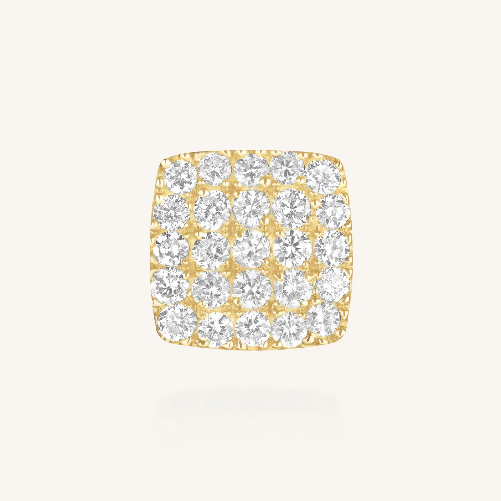 Square Pave Studs - Image 4