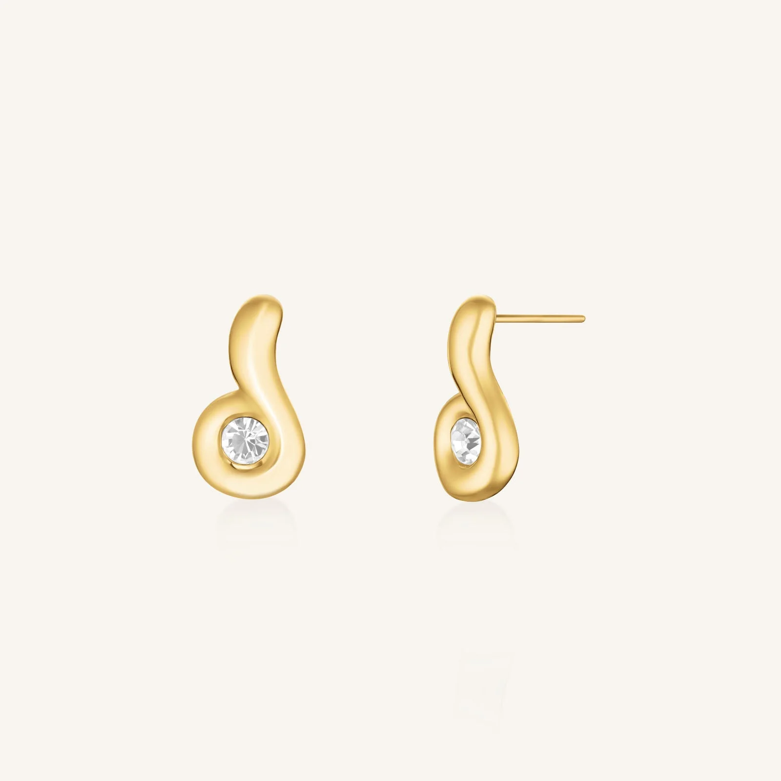 Boucles d’oreilles Wave convertibles - Image 4