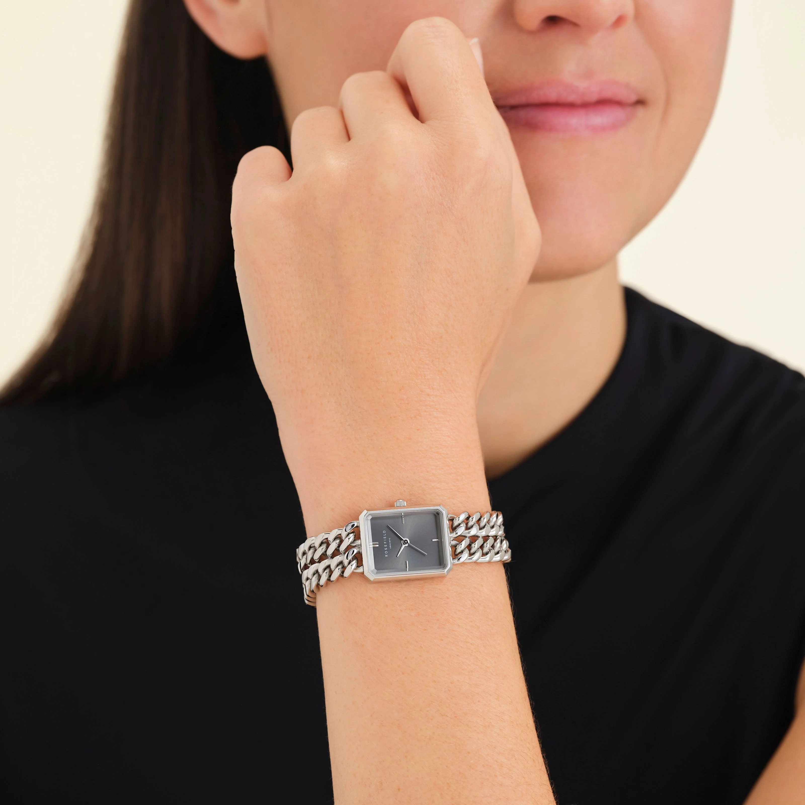 Studio Double Chain Argent - Image 2