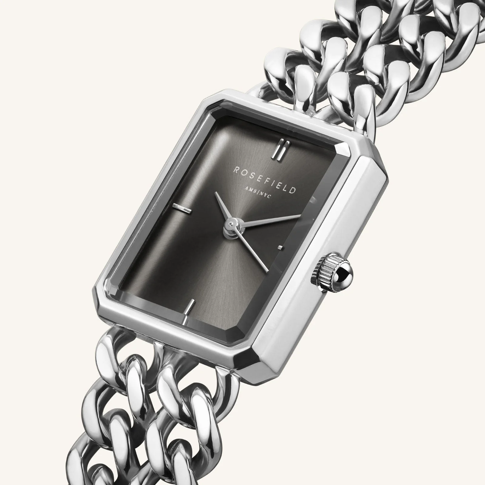 Studio Double Chain Argent - Image 3