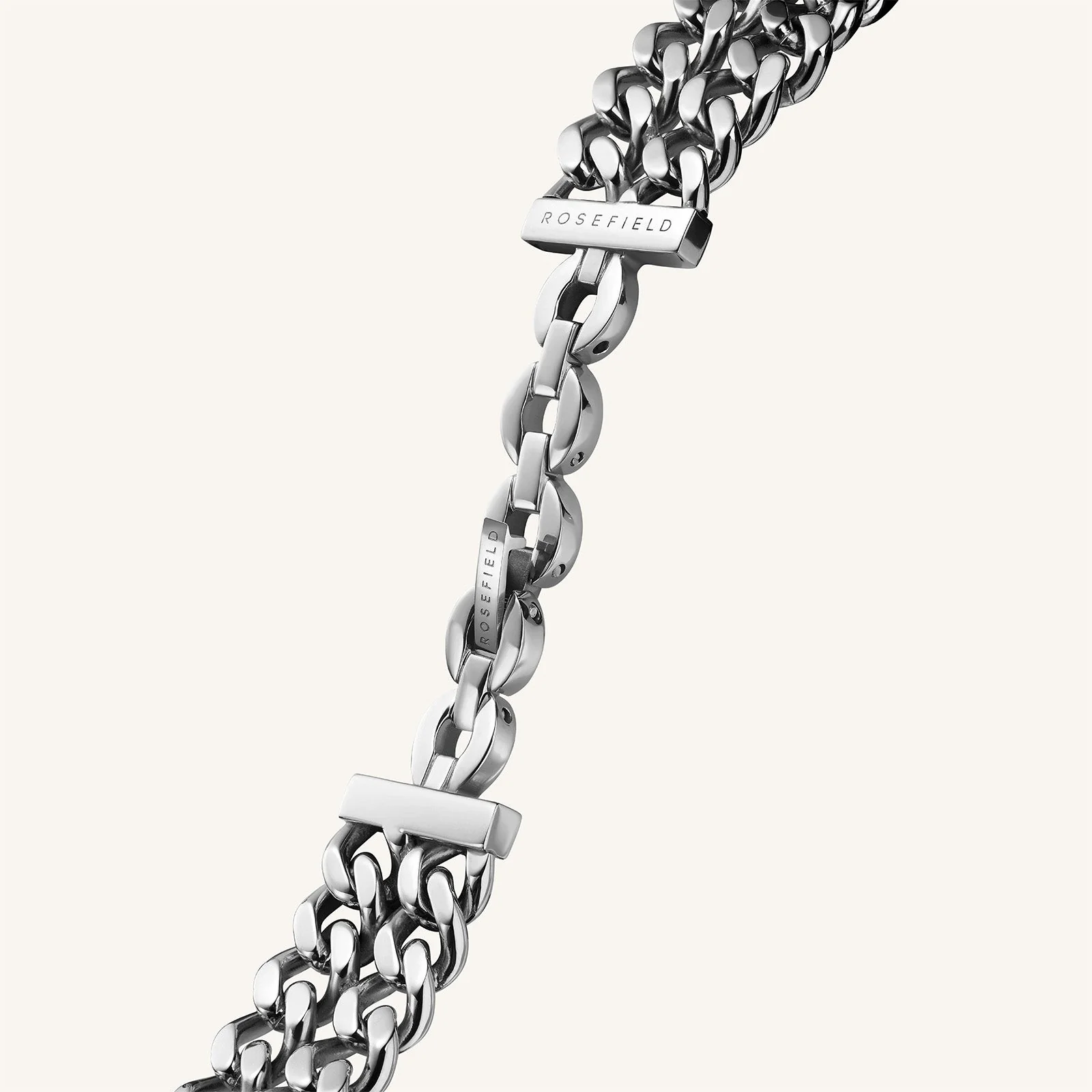 Studio Double Chain Argent - Image 4