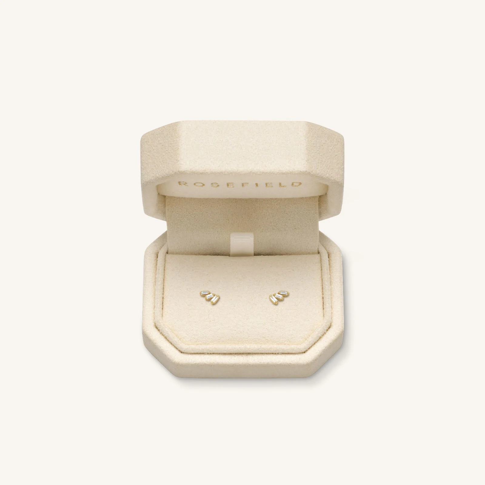Trinity Baguette Studs - Image 6