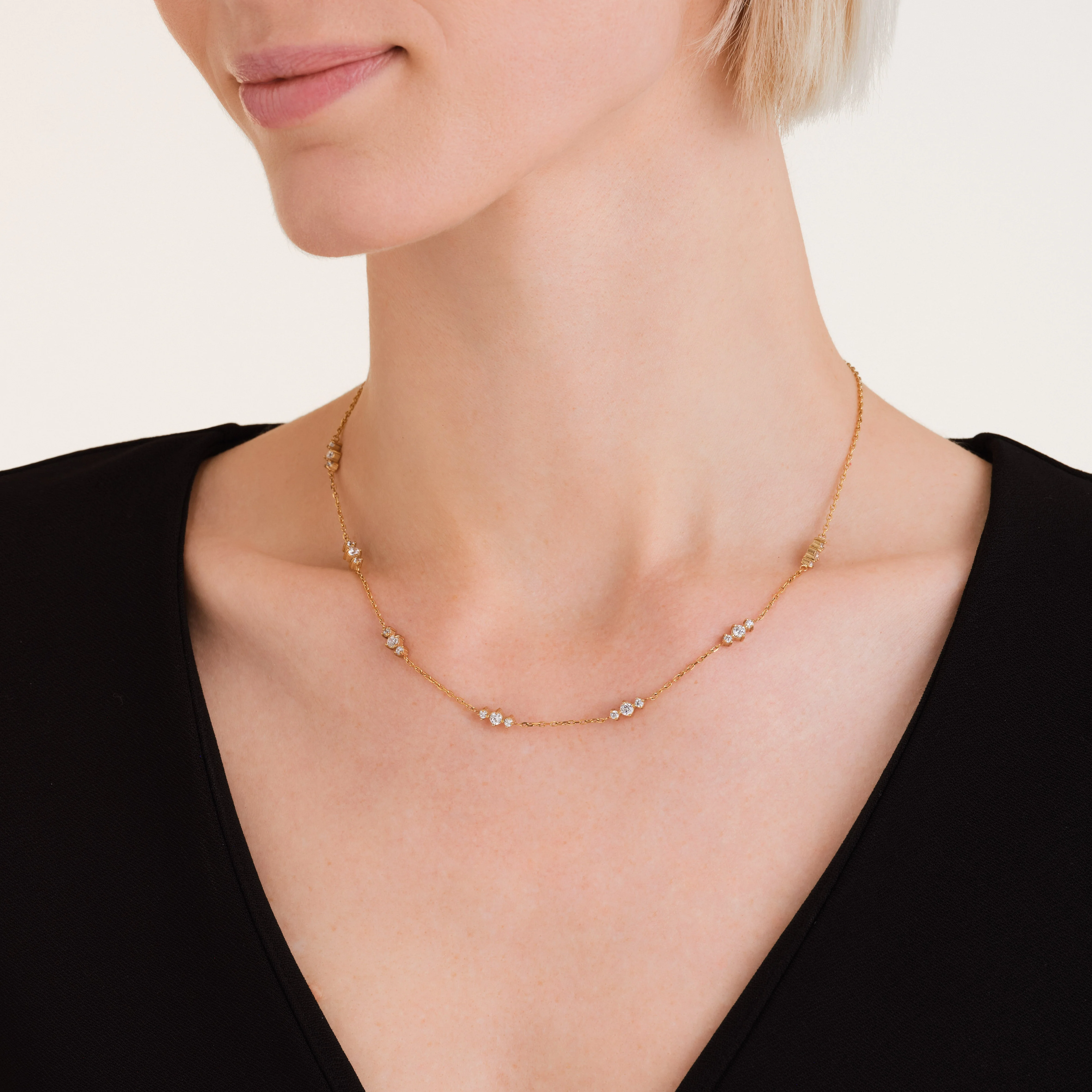 Collier Trio de Pierres - Image 2