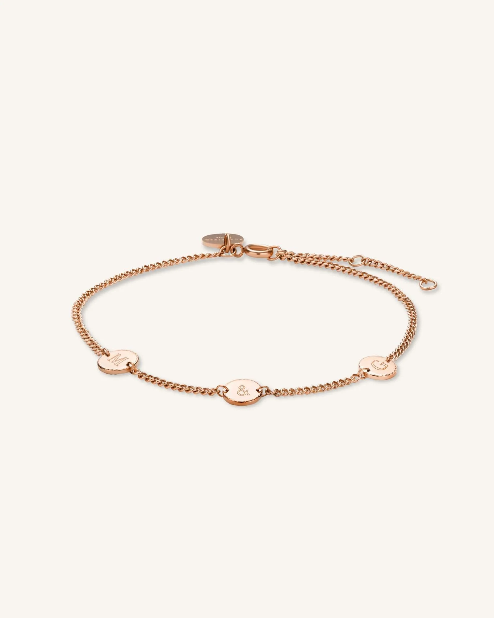 Bracelet 3 initiales - Image 5