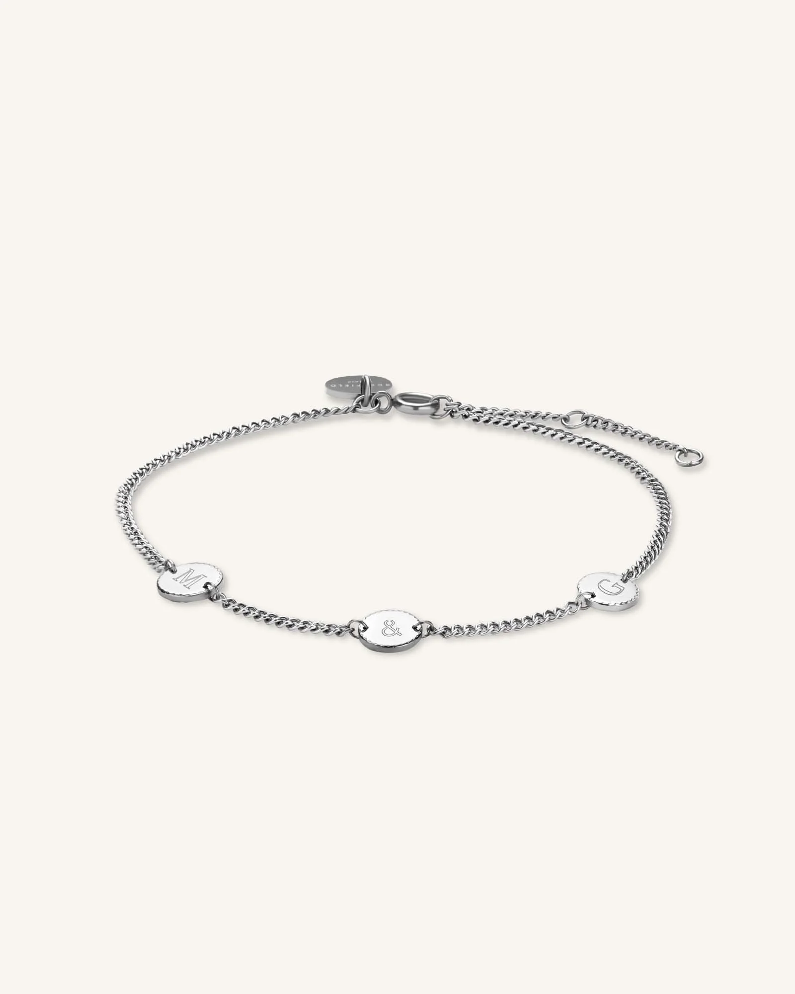 Bracelet 3 initiales - Image 6