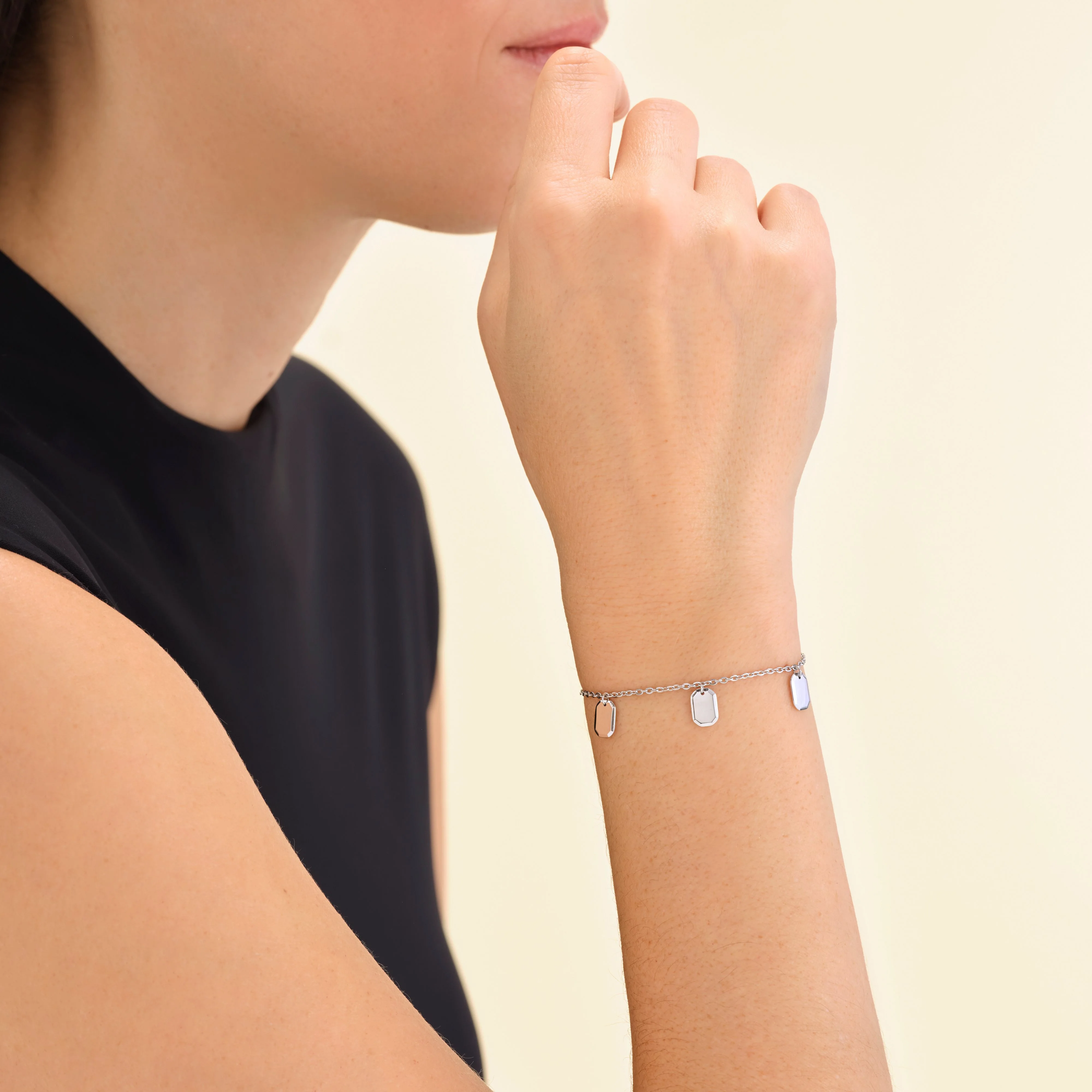 Triple Octagon Bracelet - Image 5